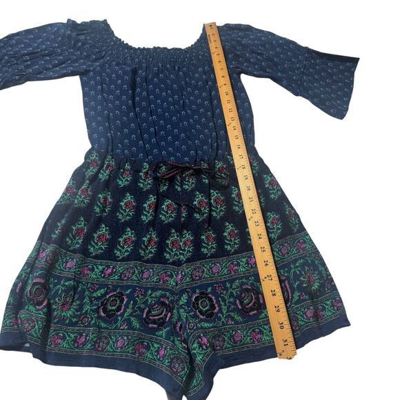 Anthropologie Ett:Twa Kaleo Romper Size Small Boho Shorts  Excellent Condition - Picture 9 of 16